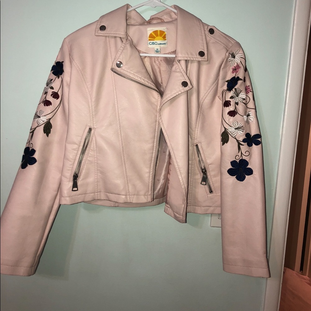 cute pink jacket